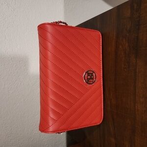 Badgley Mischka Red Crossbody NWT